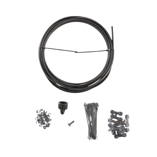 Set racire terasa, furtun din polietilena, lungime 9 m, duze 9 buc, Palisad