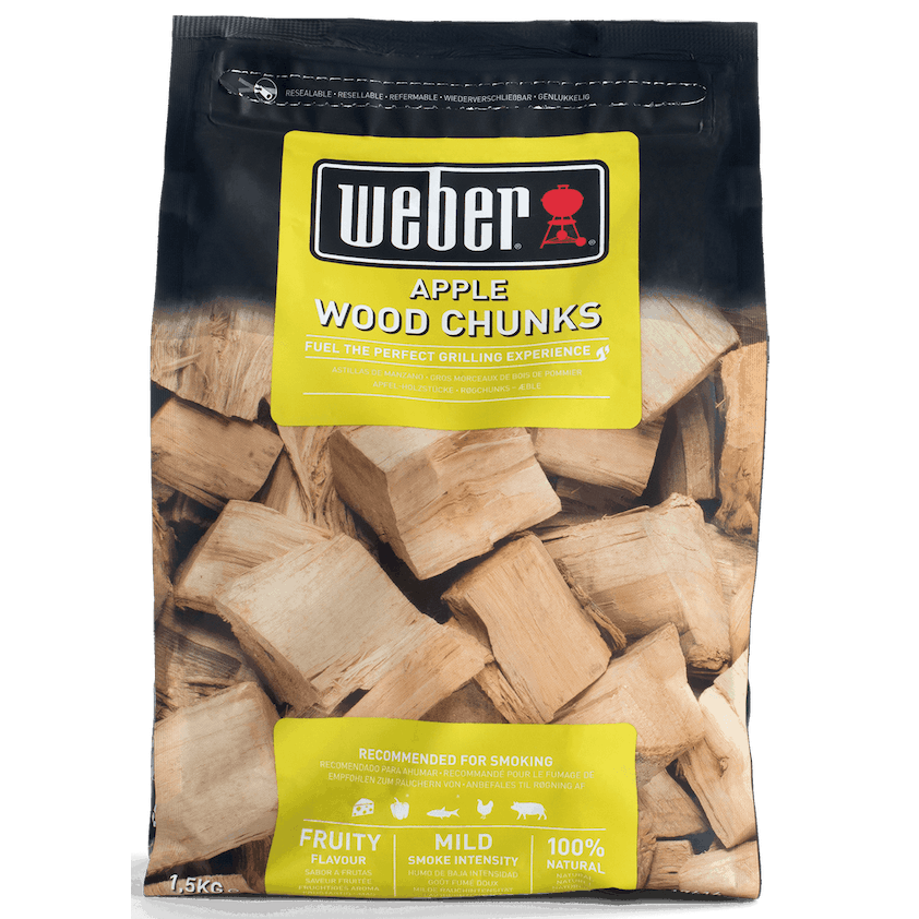 Bucati de lemn de mar Weber, 1.5 kg