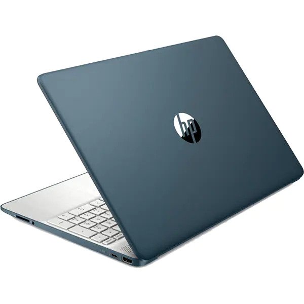 Laptop HP 15s-fq3007nq, Intel Celeron N4500 pana la 2.8 GHz, 15.6" HD, 4GB, SSD 256GB, Intel UHD Graphics, Windows 11 Home, Albastru-Argintiu