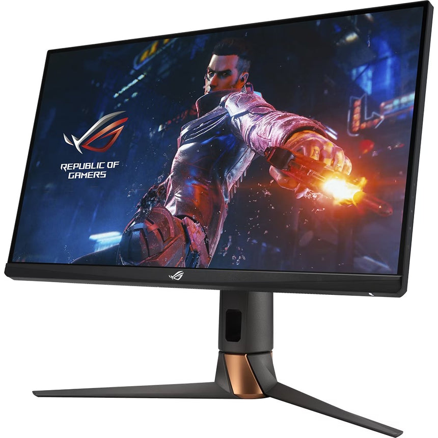 Monitor Gaming Fast IPS LED ASUS ROG Swift 27" PG27UQR, UHD (3840 x 2160), HDMI, DisplayPort, Pivot, 160 Hz, 1 ms (Negru)