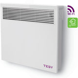Convector de perete TESY LivEco Cloud, 1000W, control prin internet, aplicatie myTesy, functie AIRSAFE, CN 051 100 EI CLOUD AS W