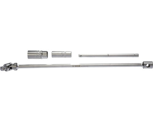 Trusa Chei Tubulare Pentru Bujii WGB 1/2", 5 Piese, Crom-Vanadiu