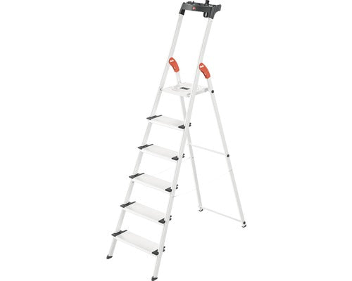 Scara Aluminiu Hailo L80 Comfortline 1x6 Trepte Max. 150kg