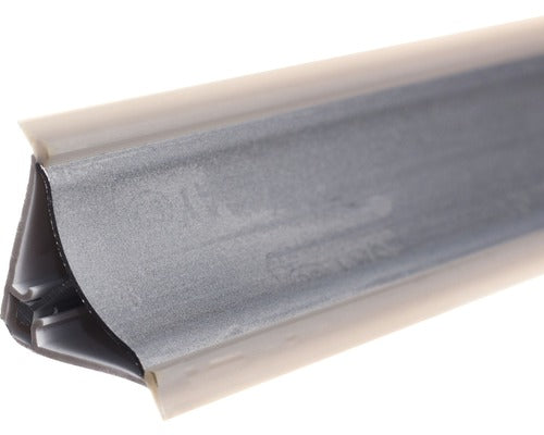 Plinta Antistrop Aluminiu pentru Protectie Blat Bucatarie 3600x30x30 mm Argintiu