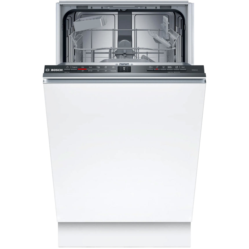 Masina de spalat vase incorporabila Bosch SPV2HKX42E, 10 seturi, 5 programe, Clasa E, Home Connect, 45 cm