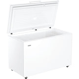 Lada frigorifica Haier HCE420E, Low Frost, 418 l, H 89 cm, Clasa E, alb
