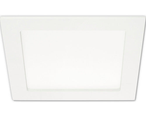 Spot Led Incastrat Flat 12w 1200 Lumeni, 4000k, 170x170 Mm, Alb