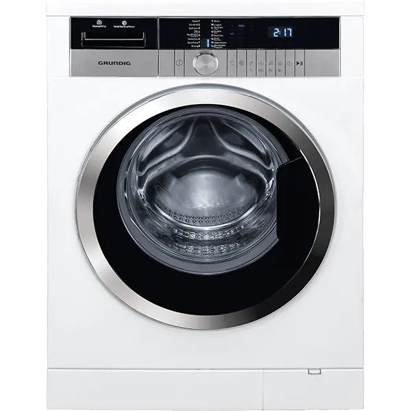 Masina de spalat rufe frontala GRUNDIG GWN69P432, HomeWhiz, 9 kg, 1600rpm, Clasa B, Alb