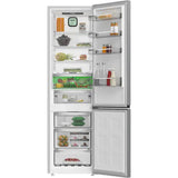 Combina Frigorifica GRUNDIG GKPN 66930 LXP, No Frost Duo Cooling, 355 l, H 203.5 cm, Clasa D, Inox