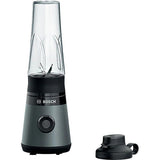 Blender, Bosch, 450W, Lama din otel inoxidabil, Negru/Argintiu