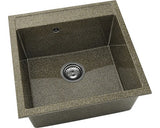 Chiuveta Bucatarie Cu O Cuva Fat Avangard 225 51x51 Cm, Fara Picurator, Granixit Belogradchick Rocks