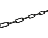 Lant Sudat Cu Zale Lungi Pösamo Ø8 Mm, 10m, Otel Zincat Negru