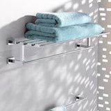 Suport prosop Grohe Essentials Cube, 600 mm, fixare ascunsa, Crom