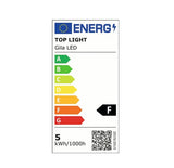 Lampa pentru oglinda cu LED integrat Gila 5W 400 lumeni, negru