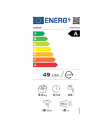 Masina de spalat rufe cu incarcare frontala Gorenje WNEI94ADS, 9 kg, 1400 rpm, clasa energetica A, 16 programe, alb