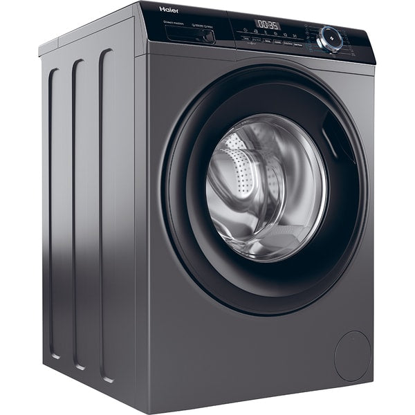 Masina de spalat rufe cu uscator Haier HWD80-B14939S8-S, motor Direct Motion, clasa A, 8/5 kg, 1400 rpm, ABT, Refresh, antracit