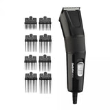 Aparat de tuns si aranjat parul si barba BaByliss E756E, Power Hair Clipper, 8 accesorii