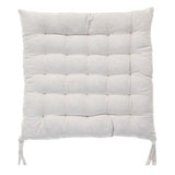 Perna pentru scaun Mendola Interior, 40x40x6 cm, bumbac 100%, 2 fete, 25 puncte, bej-gri