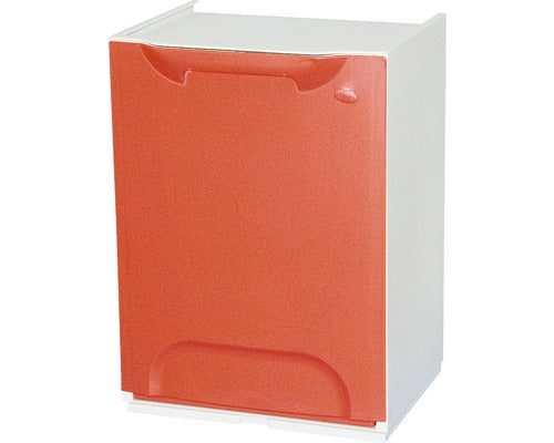 Cos de Gunoi Modular ArtPlast Eco-Logico 35x30x49 cm, Rosu, Pentru Deseuri din Metal