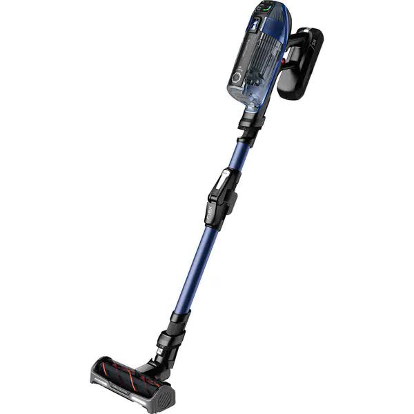 Aspirator Vertical ROWENTA X-Force 14.6 Auto Aqua RH99C0WO, 0.9l, 32.4V, Autonomie maxima 70 min, Albastru-Negru