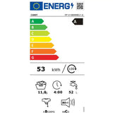Masina de spalat rufe Candy Rapido Pro RP 4116BWMBC/1-S, 11 kg, 1400 RPM, Clasa A, Motor Inverter, Quick&Clean Technology, Steam Hygiene+, WiFi, Easy Iron+, Alb