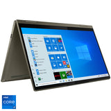 Laptop ultraportabil Lenovo Yoga 7 14ITL5 cu procesor Intel Core i7-1165G7, 14", Full HD, 16GB, 1TB SSD, Intel Iris Xe Graphics, Windows 10 Home, Dark Moss