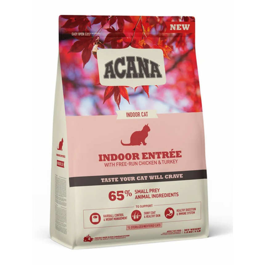 Hrana uscata pentru pisici sterilizate, Acana Indoor Entree 1,8 Kg