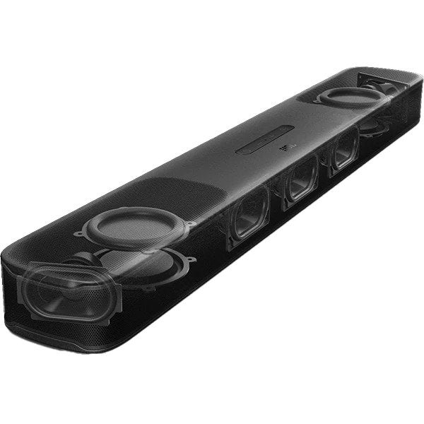 Soundbar JBL Bar 5.0, 250 W, Virtual Dolby Atmos, Ultra HD 4K, HDMI eARC, Bluetooth, Negru