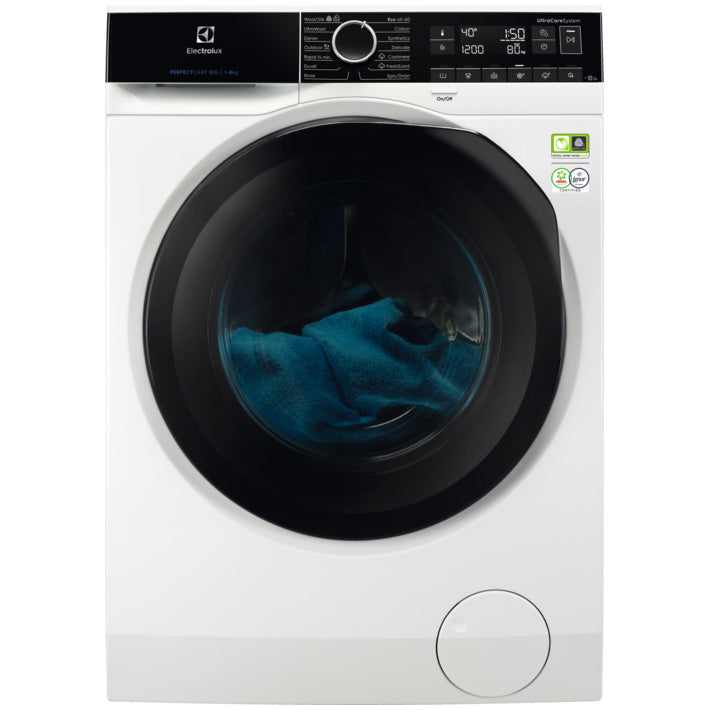 Masina de spalat rufe Electrolux EW8FN148B, 8 kg, 1400 rpm, Clasa A, Motor Inverter cu MagnetPermanent, UltraCare, SteamCare, Time Manager, Alb