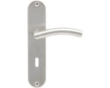 Manere Usa Cu Sild Pertura Erla 72/240 Mm Otel Inoxidabil, Pentru Cheie Bb