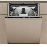 Masina de spalat vase incorporabila Whirlpool W7IHT58T, 15 seturi, 8 programe, MaxiSpace, Tehnologia Al 6-lea Simt, NaturalDry, Clasa B, PowerCleanPro, Pornire cu intarziere, 60 cm
