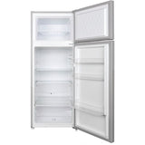 Frigider cu doua usi Candy CDG1S514ES, doua usi, static, 211 litri, clasa E, control mecanic, silver