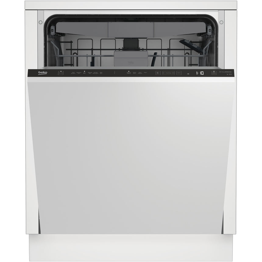 Masina de spalat vase incorporabila Beko BDIN36520Q, 15 seturi, 5 programe, Motor ProSmart™Inverter, AutoGlassShield ®, HygieneIntense, Fast+™, Quick&Shine™, Clasa E, 60 cm