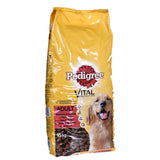 Hrana uscata pentru caini Pedigree Adult, Vita si Pasare, 15 Kg