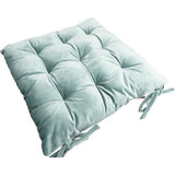Perna scaun catifea SoleVito Velvet Deluxe, verde menta, 40x40 cm