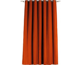 Draperie Cu Inele Cheer Caramiziu 140x245 Cm