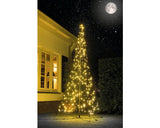 Brad Craciun 320 Led-uri H 300 Cm Alb Cald