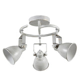 Lustra Interior Erste Juno 3x60W Max E27 EL0038222 Culoare Alb Antichizat