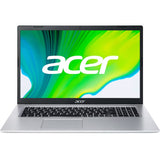 Laptop ACER Aspire 5 A517-52G-57FS, Intel Core i5-1135G7 pana la 4.2GHz, 17.3" Full HD, 16GB, SSD 512GB, NVIDIA GeForce MX450 2GB, Free DOS, Argintiu