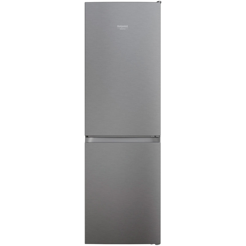 Combina frigorifica Hotpoint HAFC8TI21SX, 335l, Clasa F, Total No Frost, H 191.2 cm, Inox