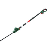 Foarfeca electrica pe acumulator pentru tuns gard viu cu tija telescopica Bosch UniversalHedgePole 18, 18 V, 430 mm lungime lama, 16 mm distanta intre dinti, 210-260 cm reglare inaltime, fara acumulator si incarcator in setul de livrare