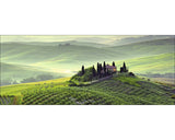 Tablou Sticla Tuscany Twilight 50x125 Cm