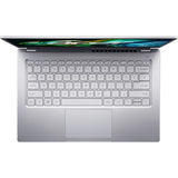 Laptop ACER Swift Go 14 SFG14-41-R0TL, AMD Ryzen 5 7530U pana la 4.5GHz, 14" FHD, 8GB, SSD 512GB, AMD Radeon Graphics, Free DOS, Argintiu
