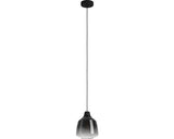 Pendul Sedbergh E27 Max. 1x40w, Negru/fumuriu