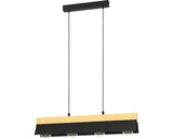 Lustra Tarrafo E27 Max. 4x40w, Negru/maro