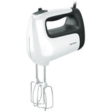 Mixer de mana Tefal Prep'Mix HT462138, 500W, 5 viteze, Turbo, 2 accesorii pentru aluat, 2 teluri, alb