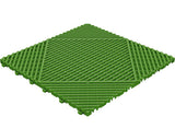Dala Din Plastic, Sistem Click, 40 X 40 Cm, Verde, 6 buc
