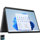 Laptop 2-in-1 HP Spectre x360 14-ef0028nn cu procesor Intel® Core™ i7-1255U pana la 4.70 GHz, 13.5", WUXGA+, Touch, IPS, 16GB, 512GB SSD, Intel® Iris® Xe Graphics, Windows 11 Home, Nightfall Black