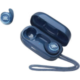 Casti Audio sport In Ear JBL Reflect Mini NC, True Wireless, Bluetooth, Noise cancelling, Autonomie 14 ore, Albastru
