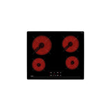 Plita electrica vitroceramica, Teka TZ 6415, 4 zone de gatit, 60 cm